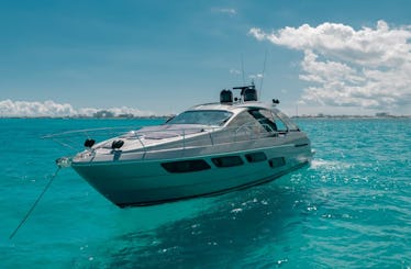 56ft Pershing 2019 with Superyacht Crew. Visit Isla Mujeres!
