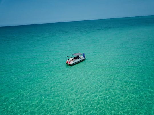 Excursions privées en ponton pouvant accueillir jusqu'à 6 personnes, capitaine inclus, Clearwater Beach