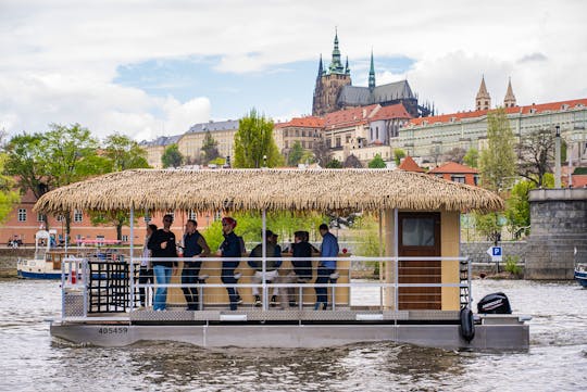 Prague Party Tiki Boat - The floating bar