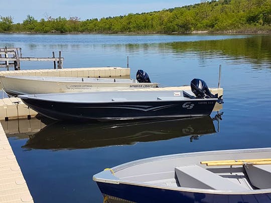 9.9hp Aluminum Fishing Boat on Otonabee River/Rice Lake