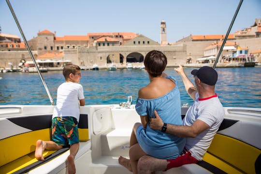 Boat Rental of a Speedboat Excursion 34 in Dubrovnik