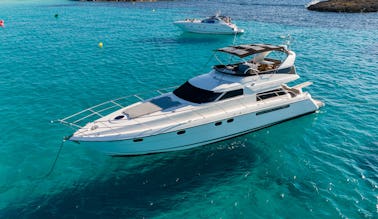 Luxury Yacht Charter In Ibiza - Fairline Squadron 56