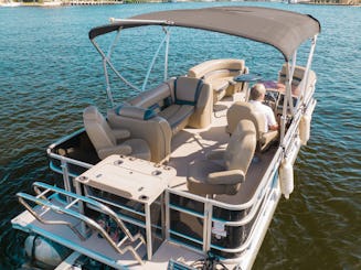 Experience Fort Lauderdale on our 24ft Starcraft Pontoon