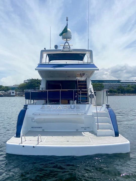 Tecnomarine 60ft Yacht for 20 people in Rio de Janeiro