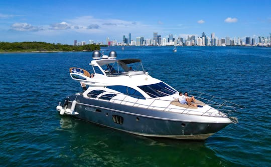 60 AZIMUT LUXURY⭐⭐⭐⭐ - MIAMI BEACH 