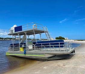 Barco deslizante de dois andares em Fort Walton Beach!