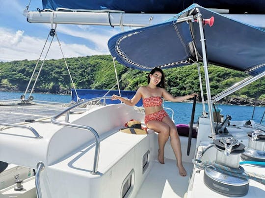 Catamaran à voile élégant Lagoon 440 pour un maximum de 20 personnes