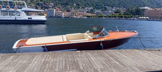 Classic wooden boat Colombo Super Indios 22