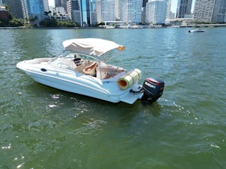 SeaRay Sundeck 26 pies - NUEVO Suzuki 250 hp