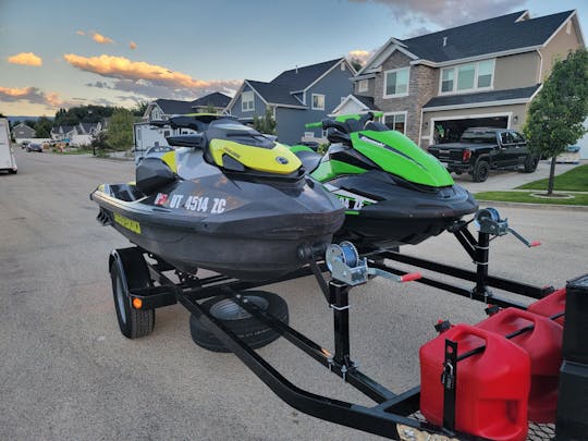 Meet Zipadee and Dooda, A pair of jet skis available in Heber City 