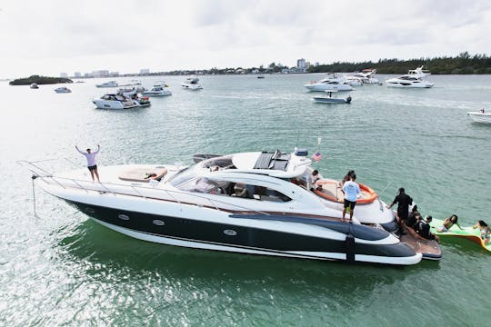 65' Luxury SunSeeker Sport Yacht in Miami Beach, Florida