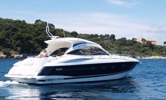 Sunseeker Camargue 50 Power Mega Yacht Rental in Cote d'Azur, France 