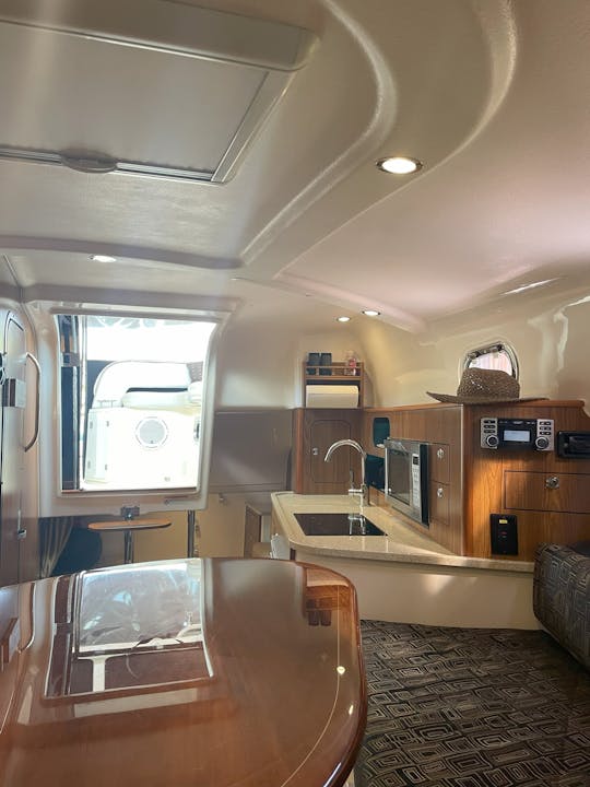 Relaxation on this dual A/C Luxury Yacht