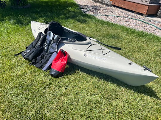 Two 9 foot sit-in Kayaks