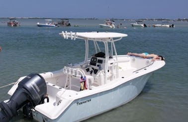 23ft Tidewater. Perfect for a Beautiful Day at the Sandbar!