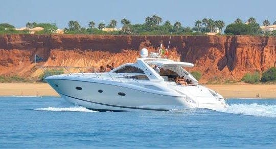 53' Sunseeker Power Mega Yacht Rental in Quarteira, Faro