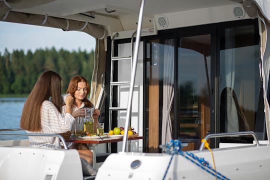 Suncamper 35 - Alquiler de barcos por el canal en Venecia, Italia. No se requiere licencia