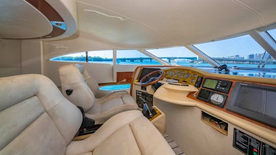 Explore Fort Lauderdale on 68ft Fairline Mega Yacht! 