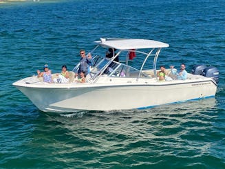 Private Custom Charter - 28ft Grady - Stingrays, snorkeling, Starfish, tubing.