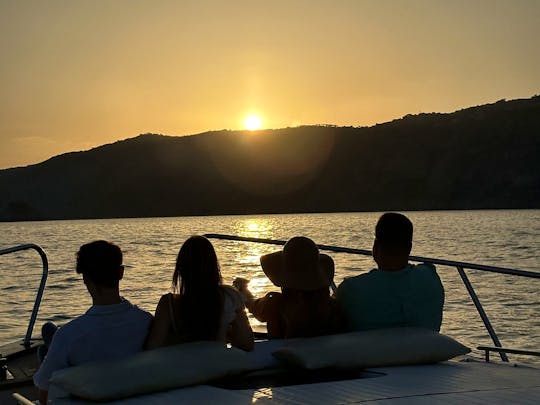 Sunset cruise along the Amalfi Coast on a classic boat!