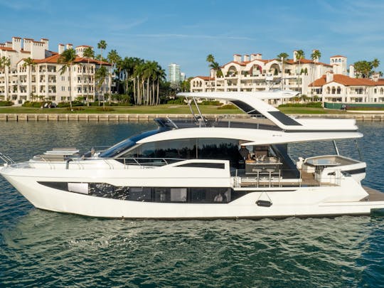 PROFITEZ DE MIAMI À GALEON 70ft 2025 ! LE PLUS RÉCENT YACHT DU MARCHÉ !