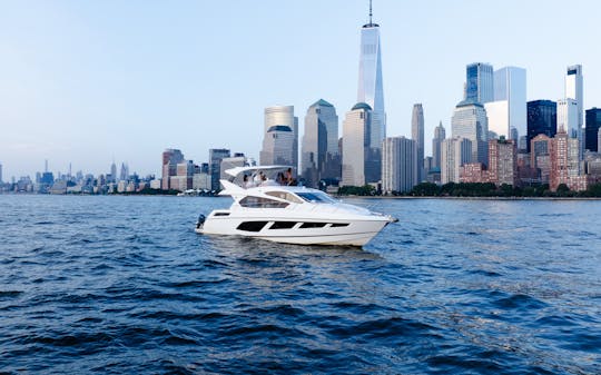 70 foot Sunseeker Manhattan Yacht in NYC