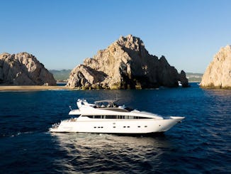 Luxury 97ft Mega Yacht Charter in Cabo San Lucas!