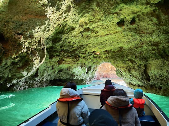 Private Ponta da Piedade Caves Boat Tour in Lagos, Algarve with Local Guide