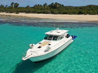Brandnew Tiara 47 for Luxurious Voyage to Palominos, Icacos, and Isla de Ramos