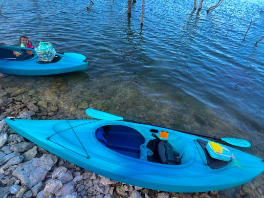 Two mermaid kayaks with extras for sunset dates or weekending with bestie!