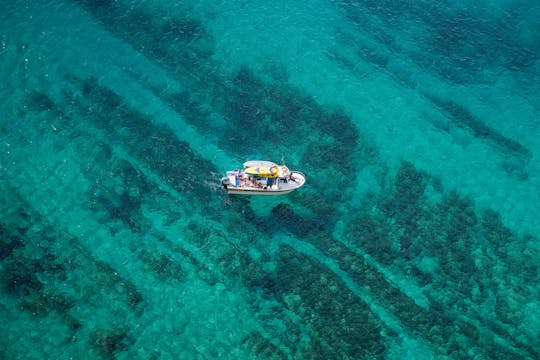 Arrábida: recorrido privado en barco por la costa de Sesimbra (hasta 10 personas)