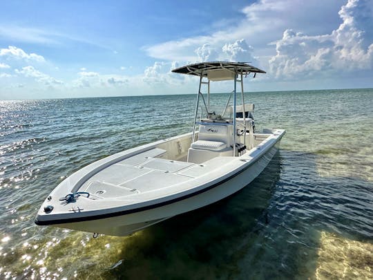 2201 Mako Bay Boat- 6 person Cooler/Ice Included