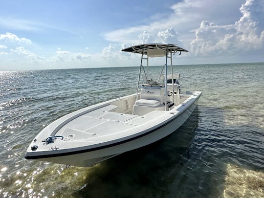 2201 Mako Bay Boat- 6 person Cooler/Ice Included