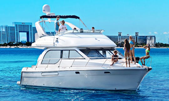 Iate de luxo Meridian de 40 pés em Cancún