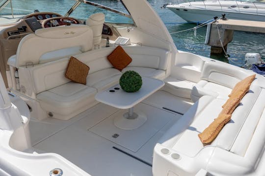 Yate a motor Sea Ray de 46 pies para alquilar en Cancún