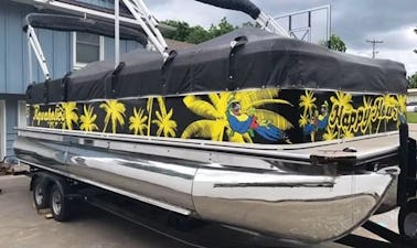 Bentley 24ft Tritoon Rental in SWFL