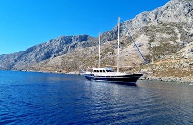 Private 89' Gulet Yacht charter, Sail Cruise Around Beautiful Mykonos