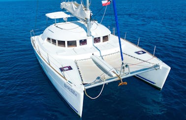 38 FT Lagoon Catamaran Tulum and Riviera Maya All Inclusive