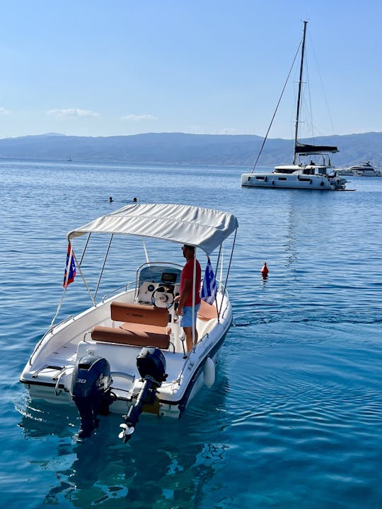 Location de bateau Poseidon Blu Water 170 sans permis à Hydra