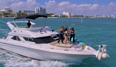 Excursion de plongée avec tuba au Sea Ray Flybridge de 46 pieds