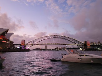 The best Sydney NYE Fireworks in front of the Opera house on Private boat!