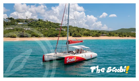 Catamarã à vela SCOOBI a 53 pés de St Martin