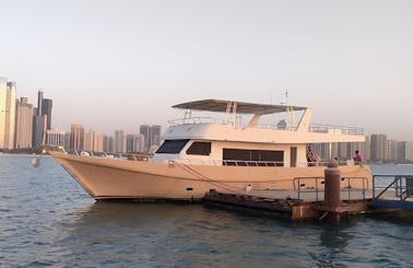70ft Abu Dhabi Boat 'Al Boom' for your special events