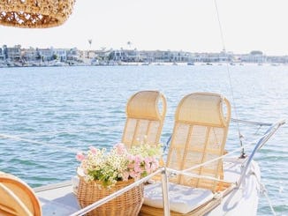 Croisière privée dans le port de Newport Beach, en Californie