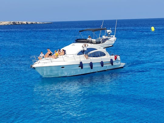 Explore Ayia Napa coastline and Blue Lagoon in style with Azimut 42