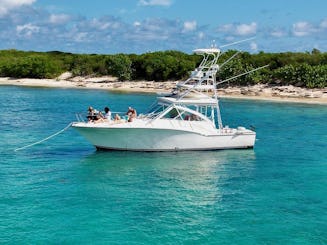 Alquiler de yate exprés de lujo de 36 pies en Fajardo, Puerto Rico