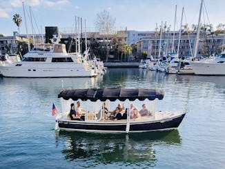 Fête en bateau de luxe : vin et dîner, lions de mer, karaoké. Bdays MDR, Venise, SM, LA