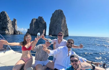 Capri Private Boat Tour with 39ft 2018 Lobster Baumarine Yacht