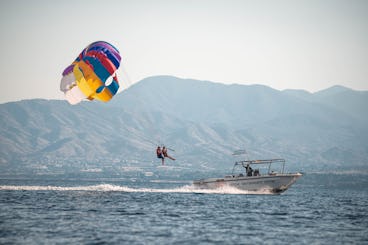 Parasailing in Cyprus, Poli Crysochous