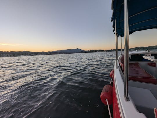 18' Duffy Boat Rental in Sausalito! (Red, Boat 3)